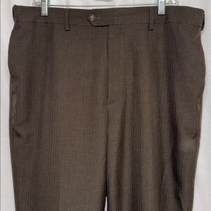 Savane Brown Dress Pants. Polyester. Business casual Office